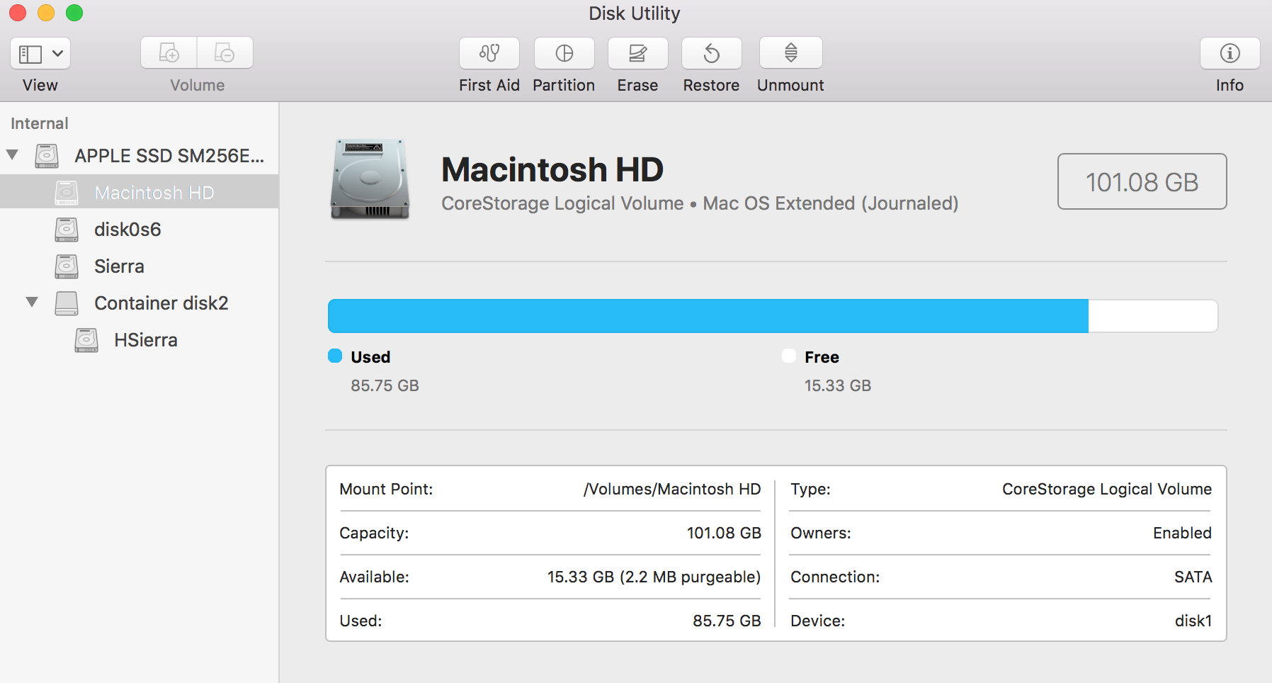 Format ssd for mac mojave